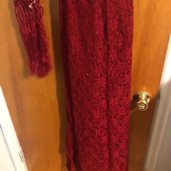 Spanish Beaded Dress with Shawl - Picture 6 of 15